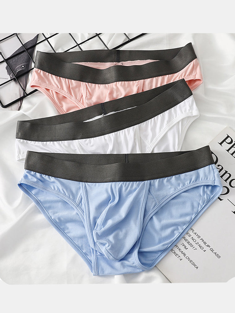3-pack Men's Open Crotch Sexy Bullet Briefs | dmunderwear detail image 13