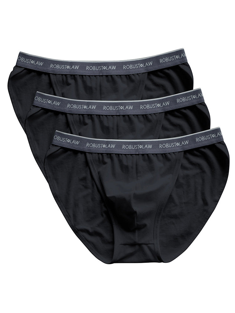3 Pack Men's Cotton Bikini Underwear | dmunderwear detail image 8