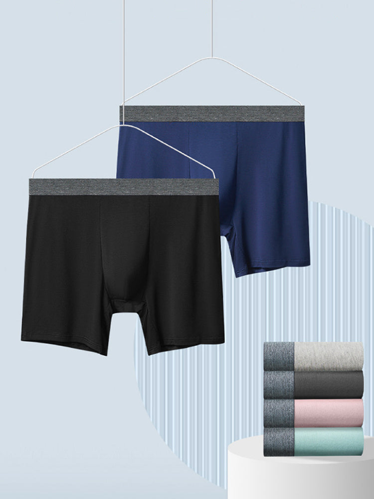 3 Pack Men's Plus-Size Anti-Chafing Performance Boxer Briefs | dmunderwear detail image 12
