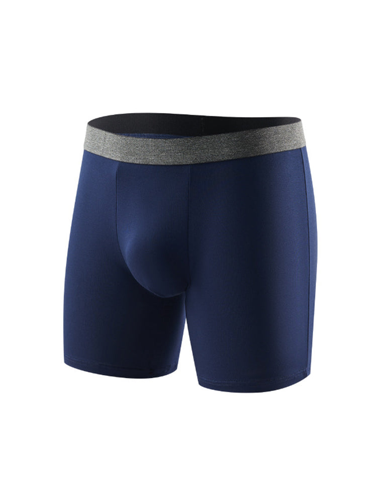 3 Pack Men's Plus-Size Anti-Chafing Performance Boxer Briefs | dmunderwear detail image 15