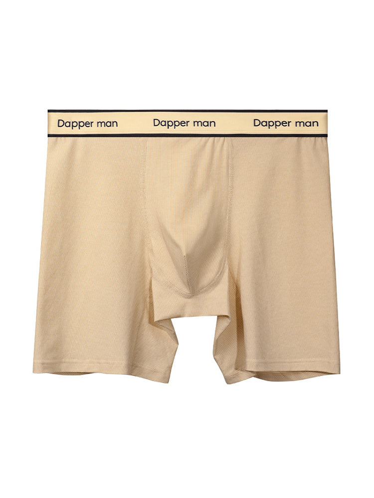3 Pack Men's Premium Breathable Cotton Striped Design Seamless Comfort Boxers Briefs | dmunderwear detail image 18