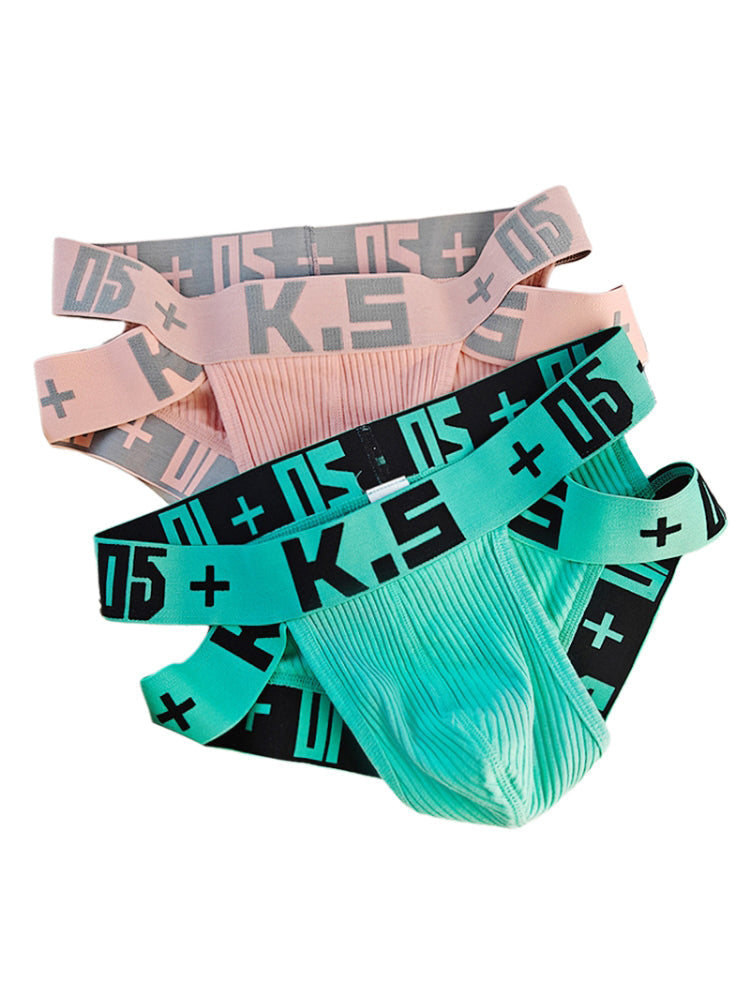 3 Pack Men's Premium Cotton Sporty Sexy Low-Rise & Breathable Bikini | dmunderwear detail image 15