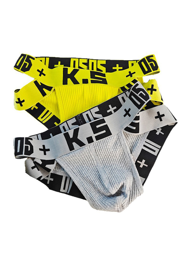 3 Pack Men's Premium Cotton Sporty Sexy Low-Rise & Breathable Bikini | dmunderwear detail image 16