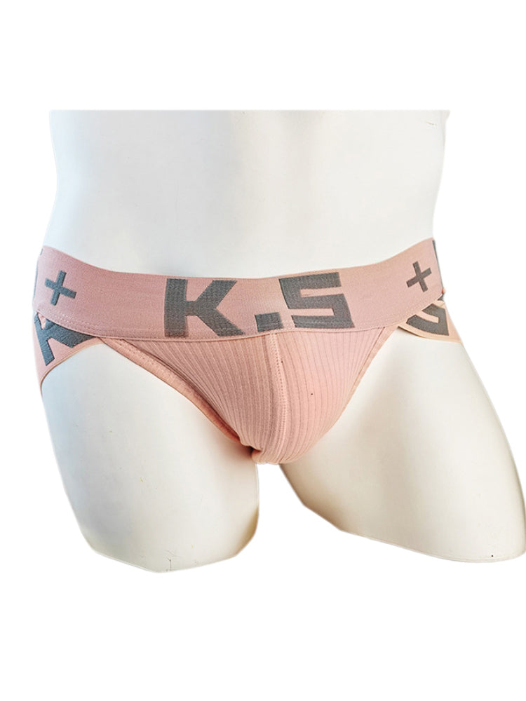 3 Pack Men's Premium Cotton Sporty Sexy Low-Rise & Breathable Bikini | dmunderwear detail image 3