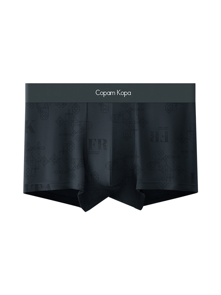 3 Pack Men's Printed Breathable Ultra-Soft Cotton Trunks | dmunderwear
