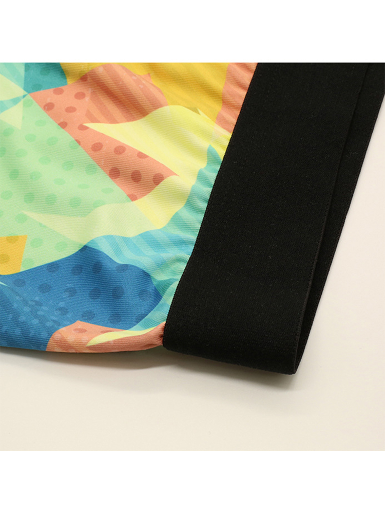 3 Pack Men's Printed Sports Boxer Briefs With Functional Fly | dmunderwear detail image 7