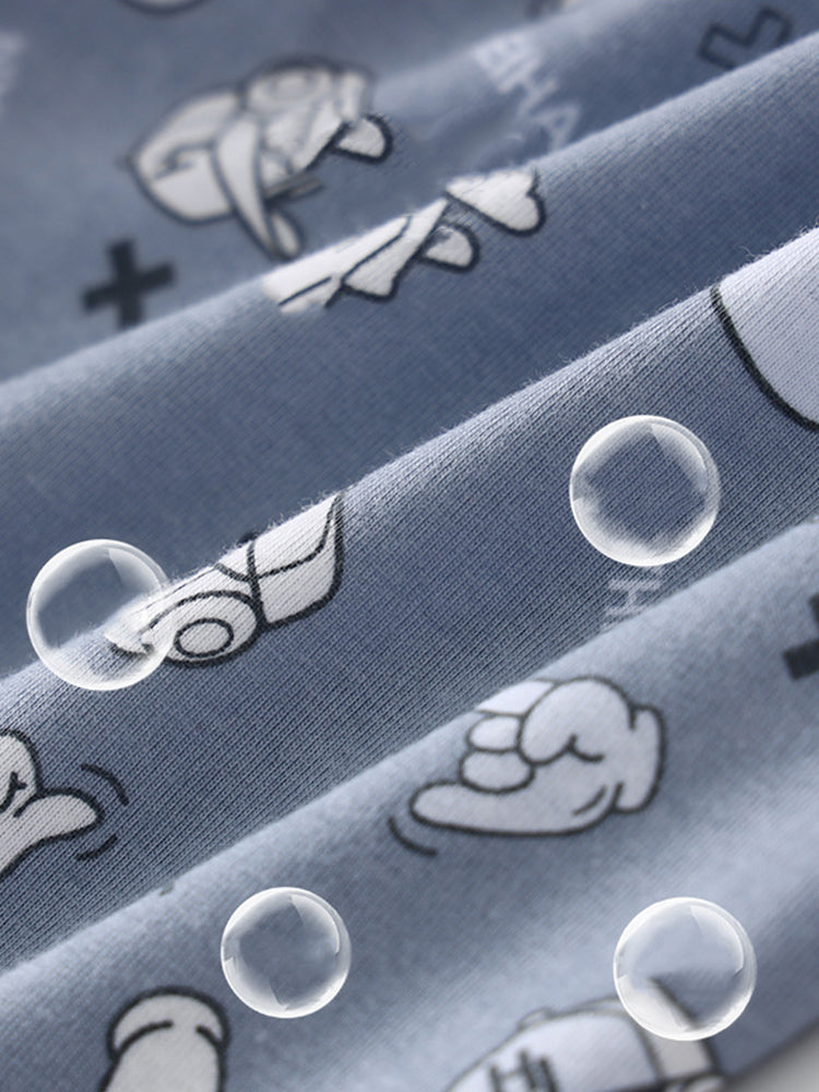 3 Pack Men's Printed Trendy Seamless Flexible & Lightweight Boxer Shorts | dmunderwear detail image 10