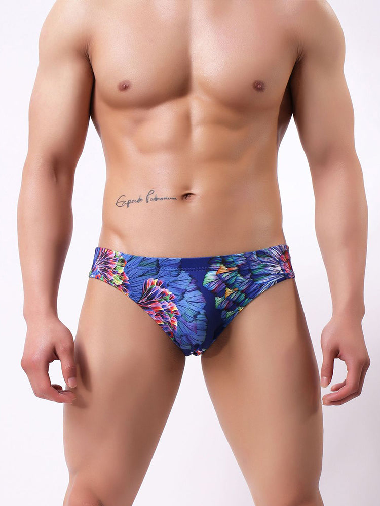 3 Pack Men's Printing U Convex Pouch Pouch Briefs | dmunderwear