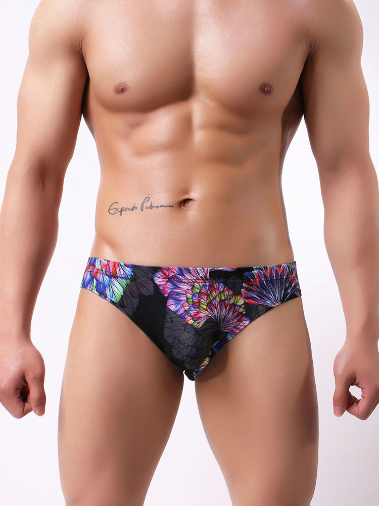 3 Pack Men's Printing U Convex Pouch Pouch Briefs | dmunderwear detail image 12