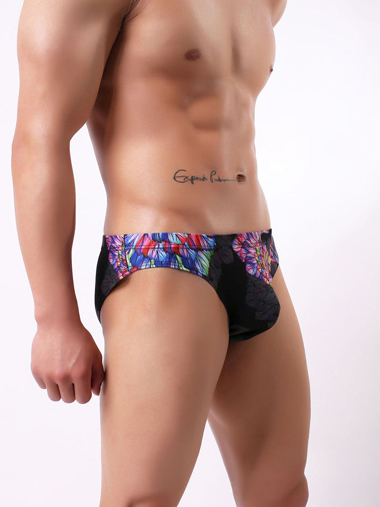 3 Pack Men's Printing U Convex Pouch Pouch Briefs | dmunderwear detail image 4