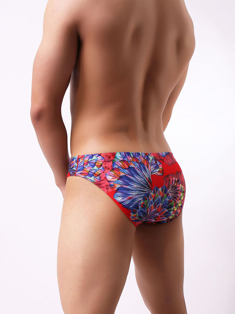 3 Pack Men's Printing U Convex Pouch Pouch Briefs | dmunderwear detail image 7