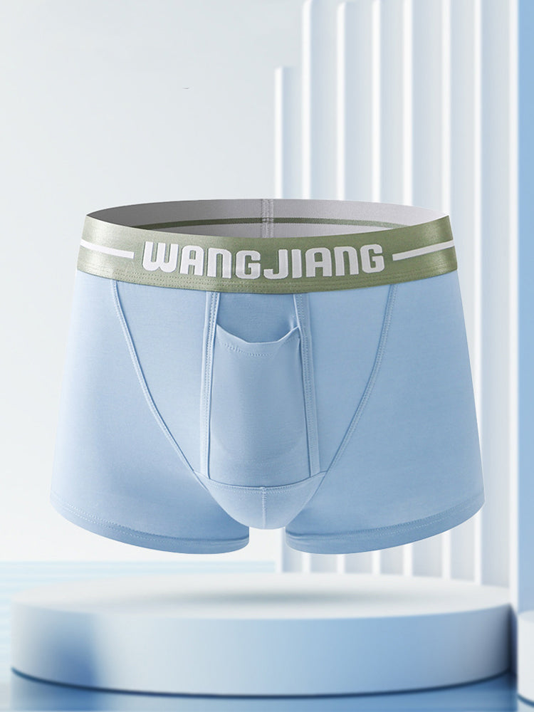 3 Pack Men's Reinforced Pouch Breathable Seamless Comfort Trunks | dmunderwear
