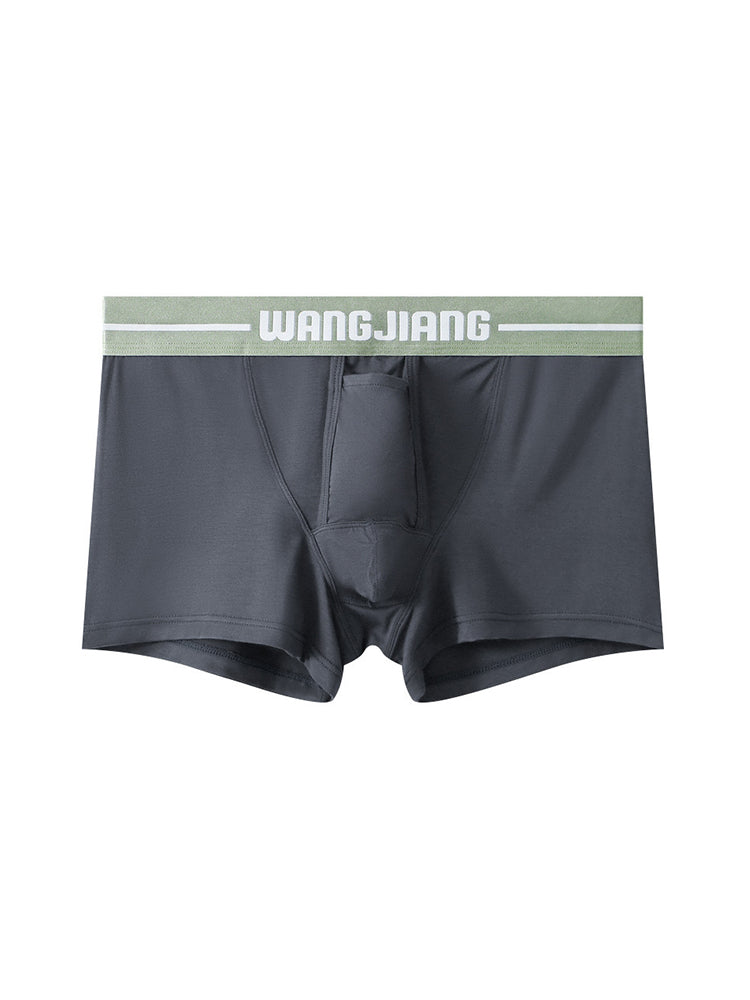3 Pack Men's Reinforced Pouch Breathable Seamless Comfort Trunks | dmunderwear detail image 14
