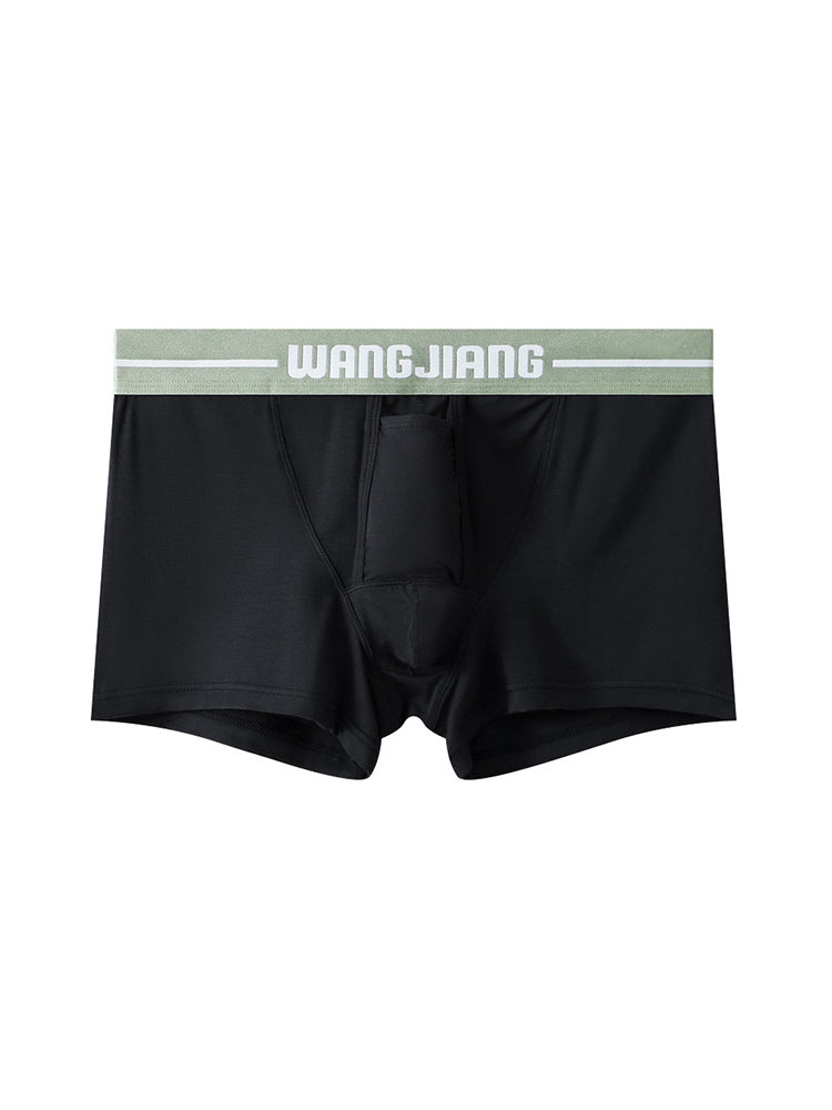3 Pack Men's Reinforced Pouch Breathable Seamless Comfort Trunks | dmunderwear detail image 16