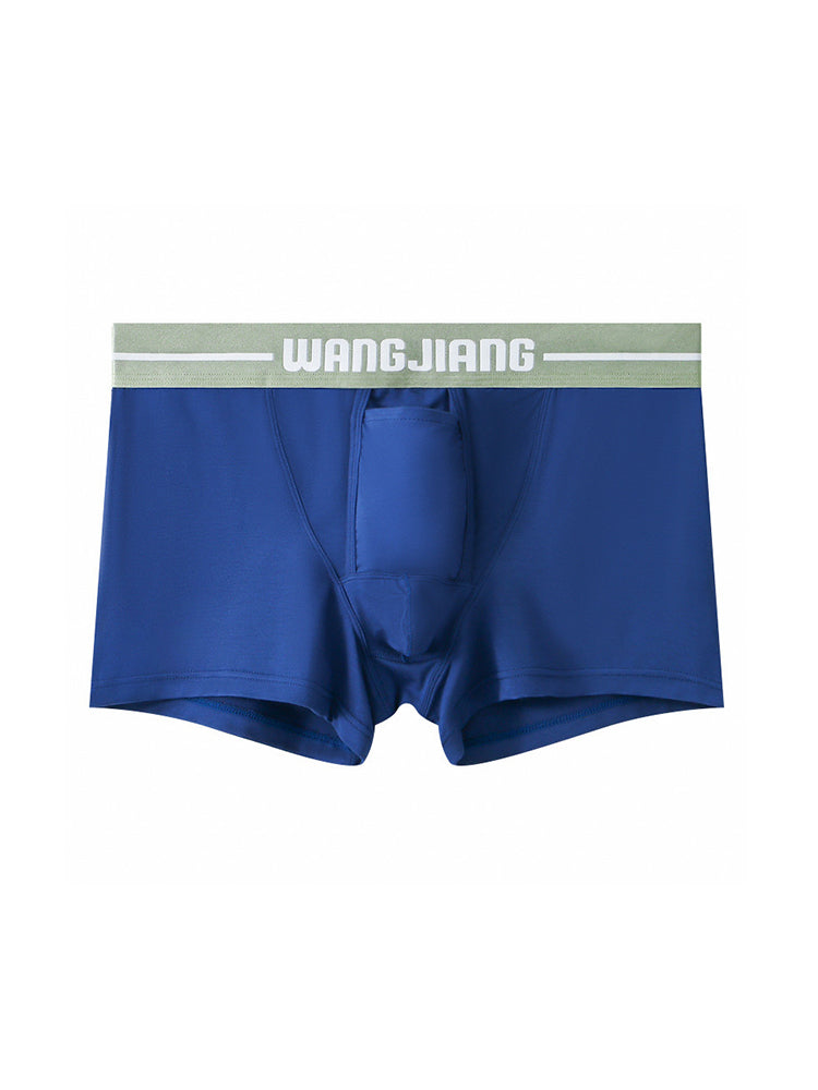 3 Pack Men's Reinforced Pouch Breathable Seamless Comfort Trunks | dmunderwear detail image 18