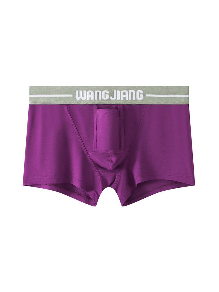 3 Pack Men's Reinforced Pouch Breathable Seamless Comfort Trunks | dmunderwear detail image 19