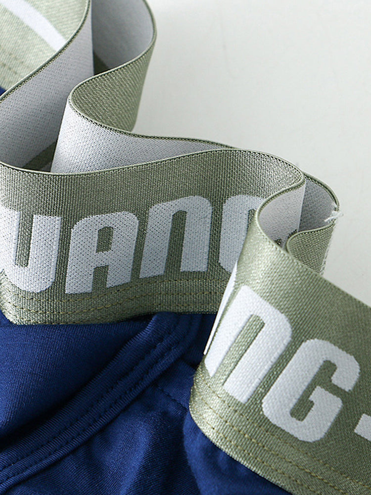 3 Pack Men's Reinforced Pouch Breathable Seamless Comfort Trunks | dmunderwear detail image 8