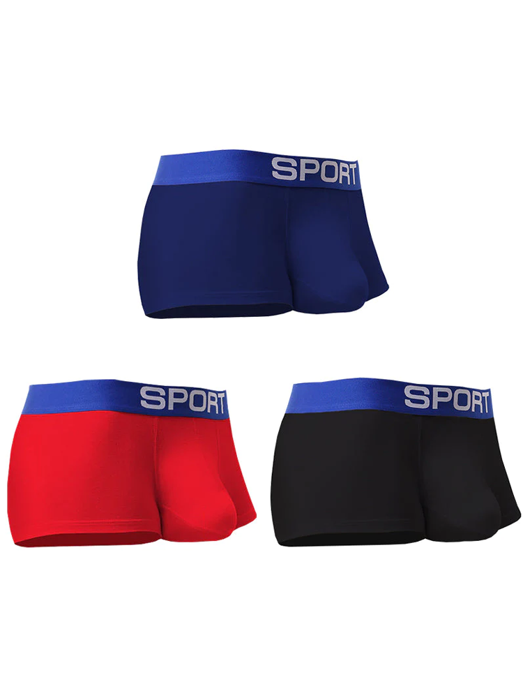 3 Pack Mens Sculpt Bulge Shape Support Pouch Underwear | dmunderwear detail image 16
