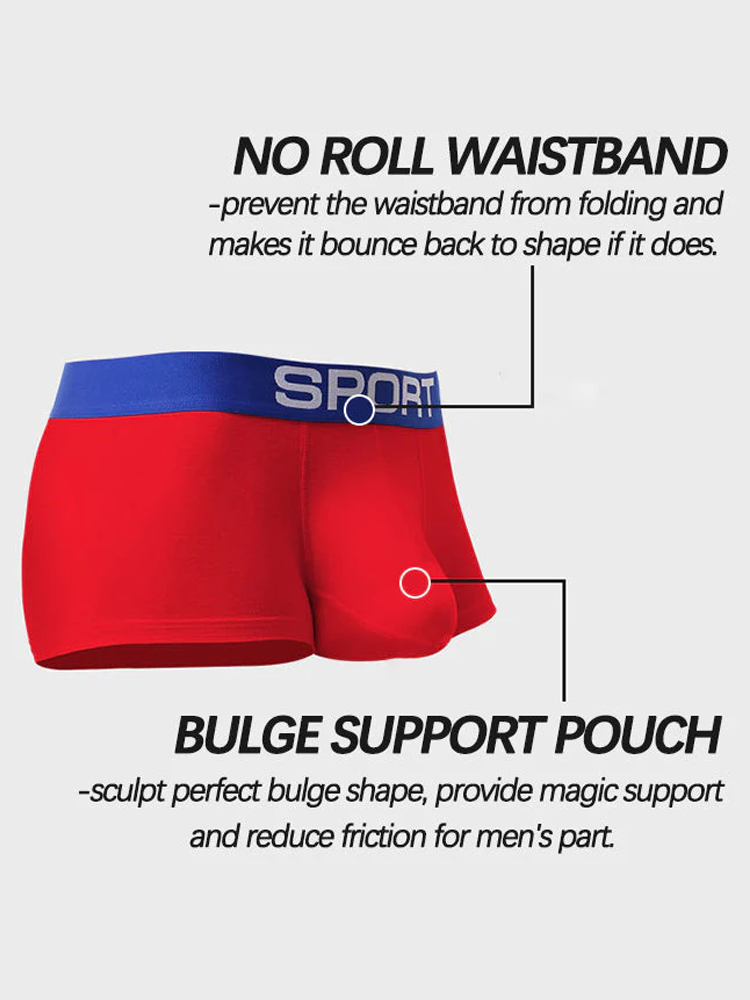 3 Pack Mens Sculpt Bulge Shape Support Pouch Underwear | dmunderwear detail image 4