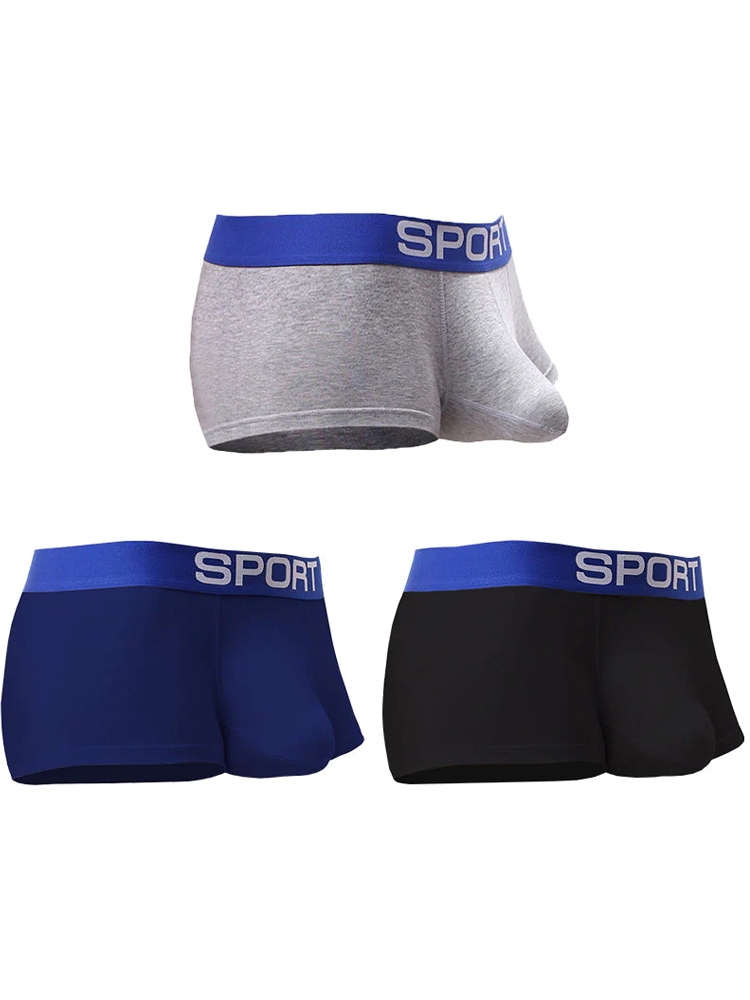 3 Pack Mens Sculpt Bulge Shape Support Pouch Underwear | dmunderwear detail image 9