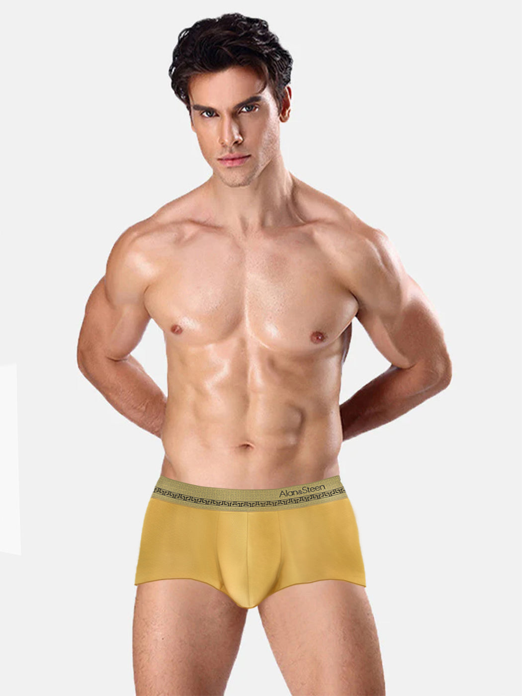 3 Pack Men's Seamless Breathable U Pouch Trunks | dmunderwear