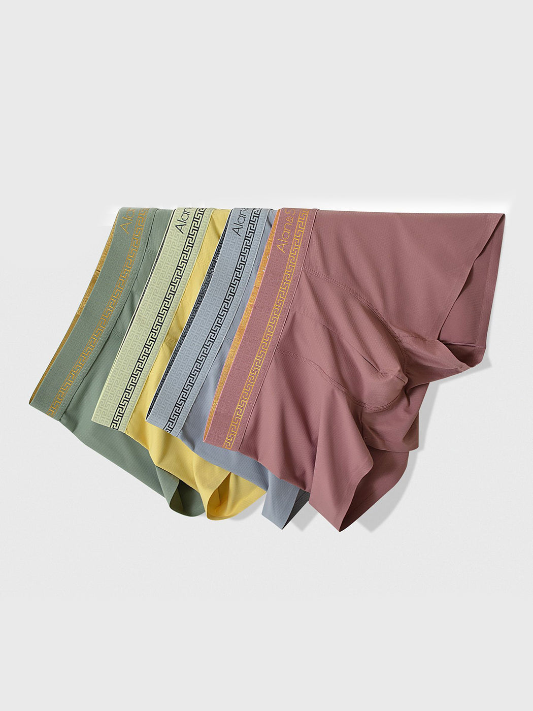 3 Pack Men's Seamless Breathable U Pouch Trunks | dmunderwear detail image 3