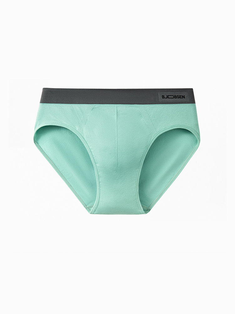 3 Pack Men's Seamless Comfort Anti-Chafing Full Coverage Briefs | dmunderwear