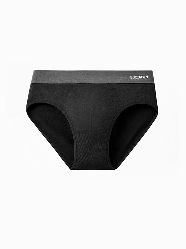 3 Pack Men's Seamless Comfort Anti-Chafing Full Coverage Briefs | dmunderwear detail image 16