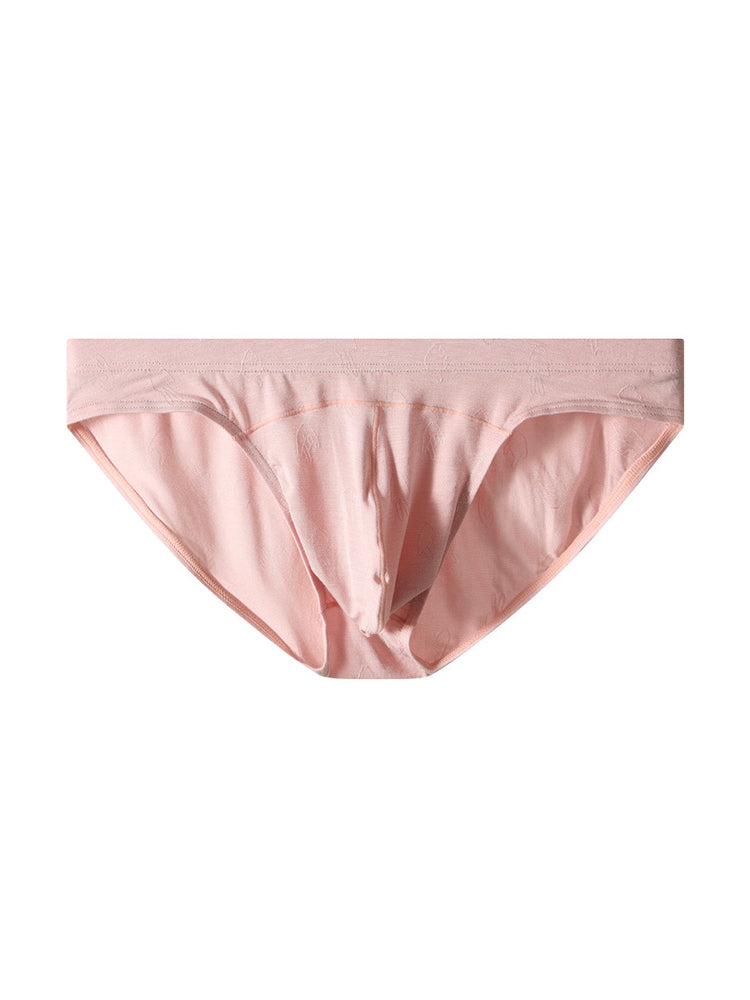 3 Pack Men's Seamless Comfort Jacquard Soft Touch Cooling Briefs | dmunderwear detail image 13