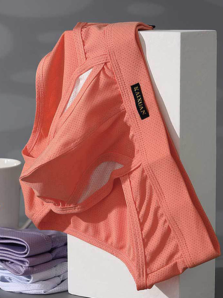 3 Pack Men's Seamless Comfort Sporty Cut Stretch Fit Briefs | dmunderwear detail image 13