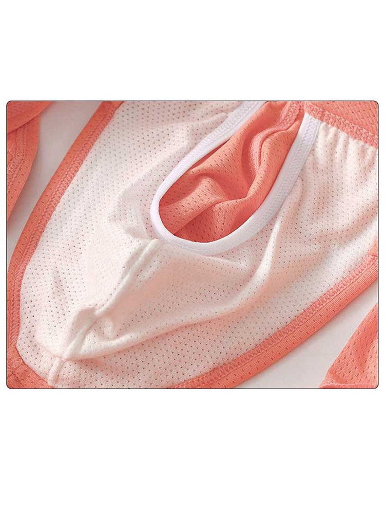 3 Pack Men's Seamless Comfort Sporty Cut Stretch Fit Briefs | dmunderwear detail image 18