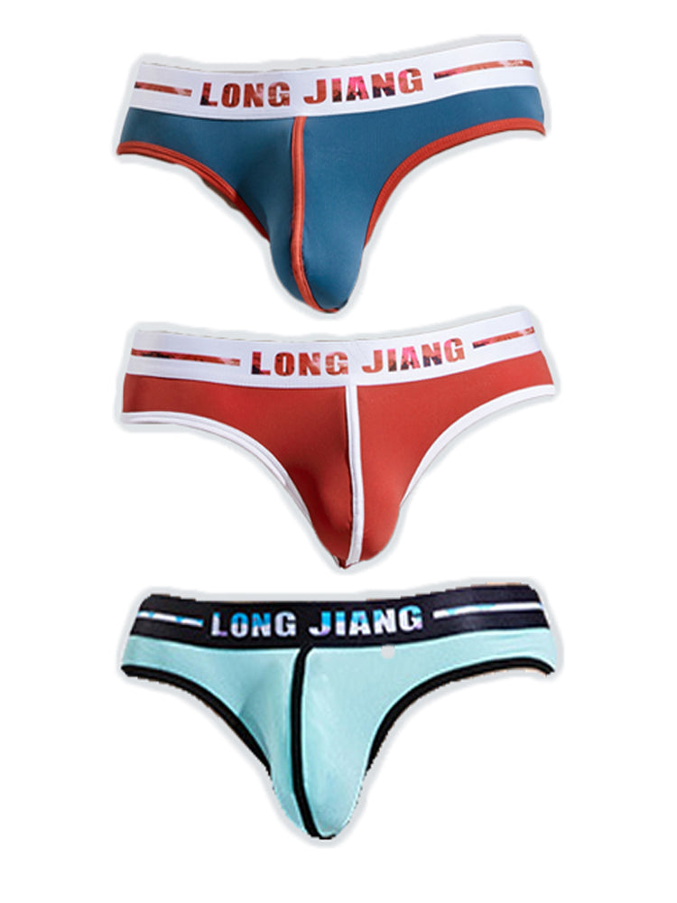 3 Pack Men's Seamless Ice Silk Comfy Underwear | dmunderwear detail image 17