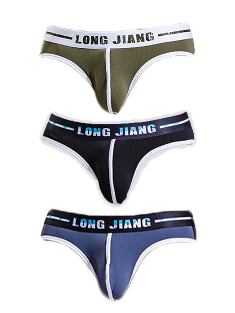 3 Pack Men's Seamless Ice Silk Comfy Underwear | dmunderwear detail image 18