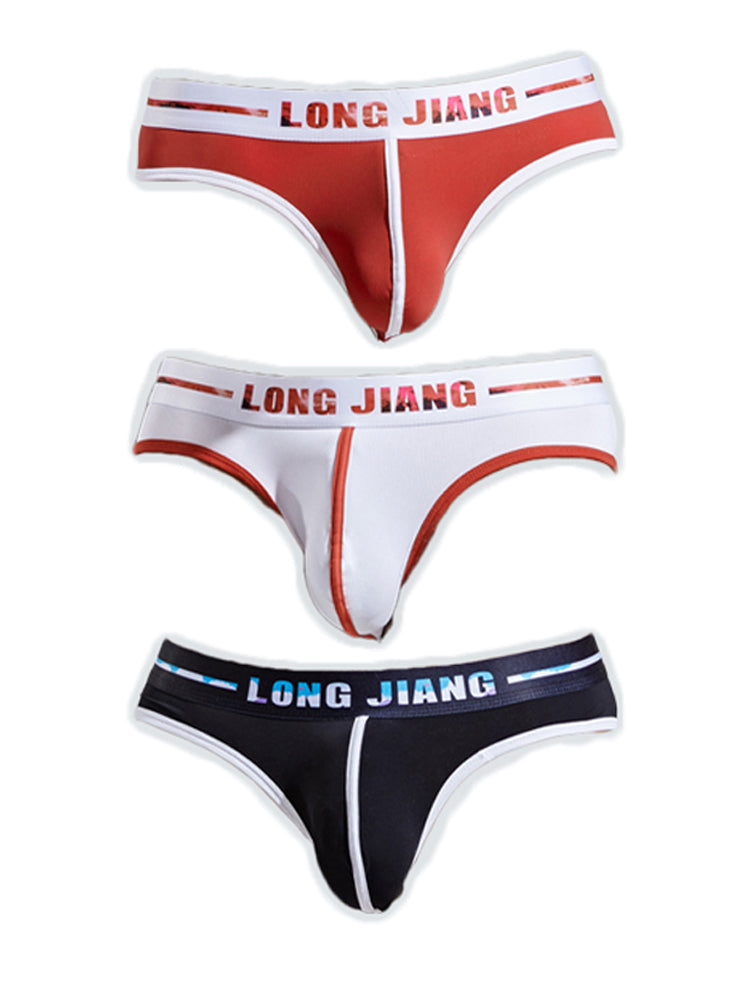 3 Pack Men's Seamless Ice Silk Comfy Underwear | dmunderwear detail image 2