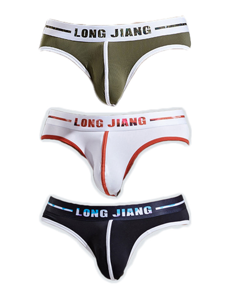 3 Pack Men's Seamless Ice Silk Comfy Underwear | dmunderwear detail image 7