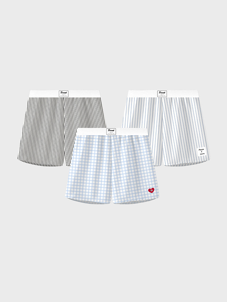 3 Pack Men's Seamless Smooth Comfy Waistband Boxer Briefs | dmunderwear detail image 6