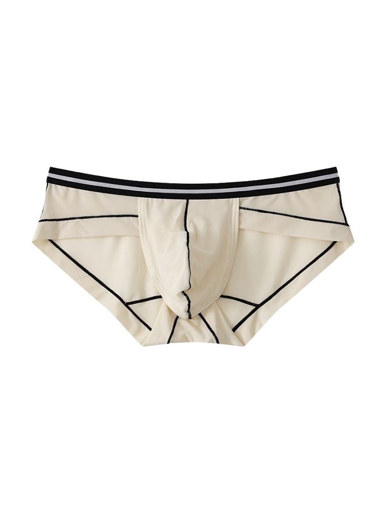3 Pack Men's Semi-Transparent Comfortable Soft Skin-Friendly Minimalist Briefs | dmunderwear detail image 17