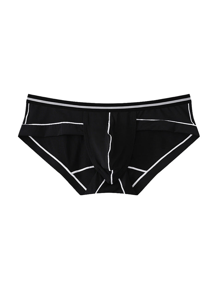 3 Pack Men's Semi-Transparent Comfortable Soft Skin-Friendly Minimalist Briefs | dmunderwear detail image 18