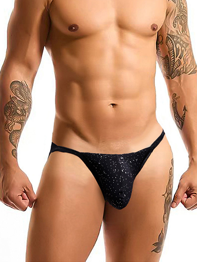 3-pack Men's Sexy Breathable U-convex Big Pouch Bikini | dmunderwear detail image 9