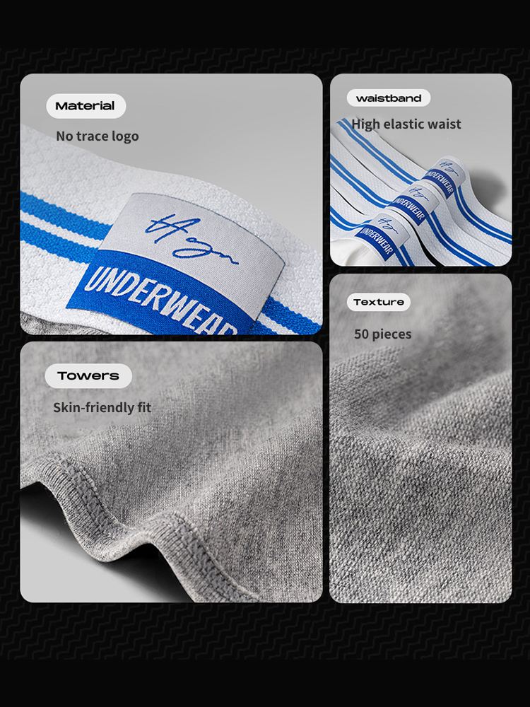 3-pack Men's Sexy High-cut Breathable Briefs | dmunderwear detail image 10