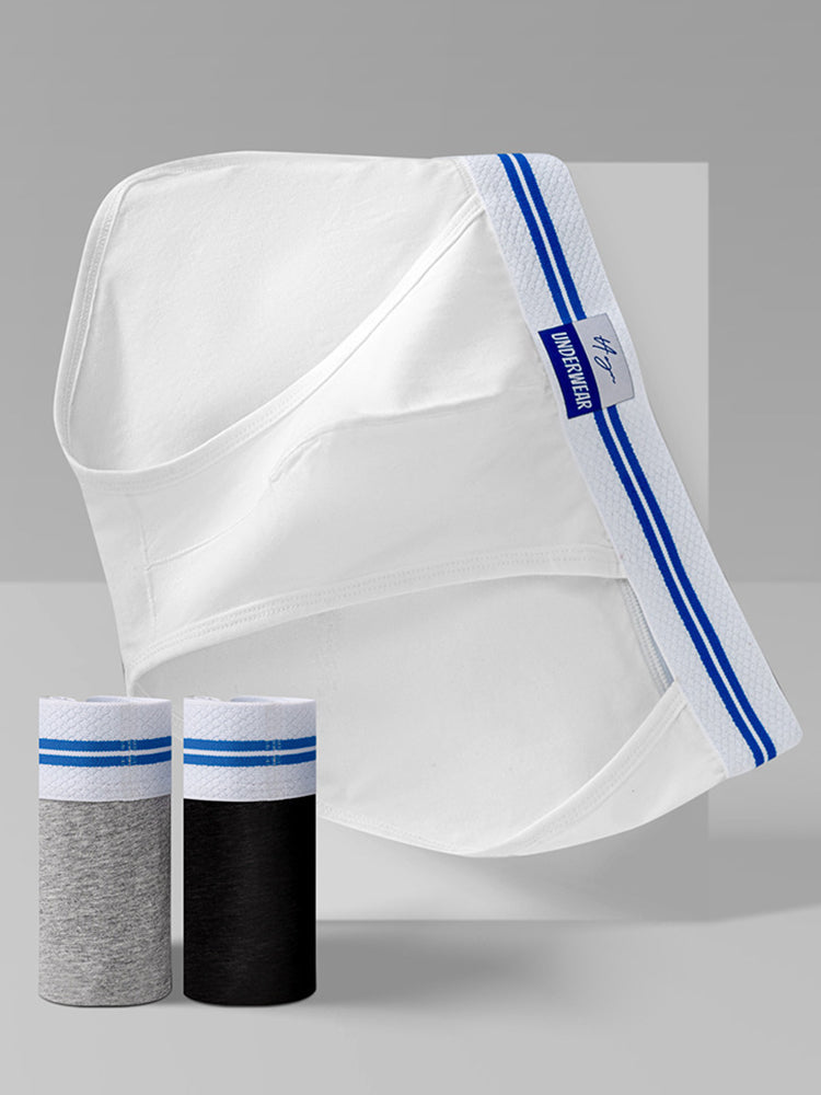3-pack Men's Sexy High-cut Breathable Briefs | dmunderwear detail image 11