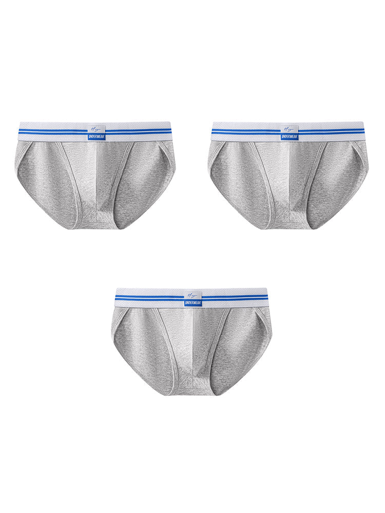 3-pack Men's Sexy High-cut Breathable Briefs | dmunderwear detail image 12