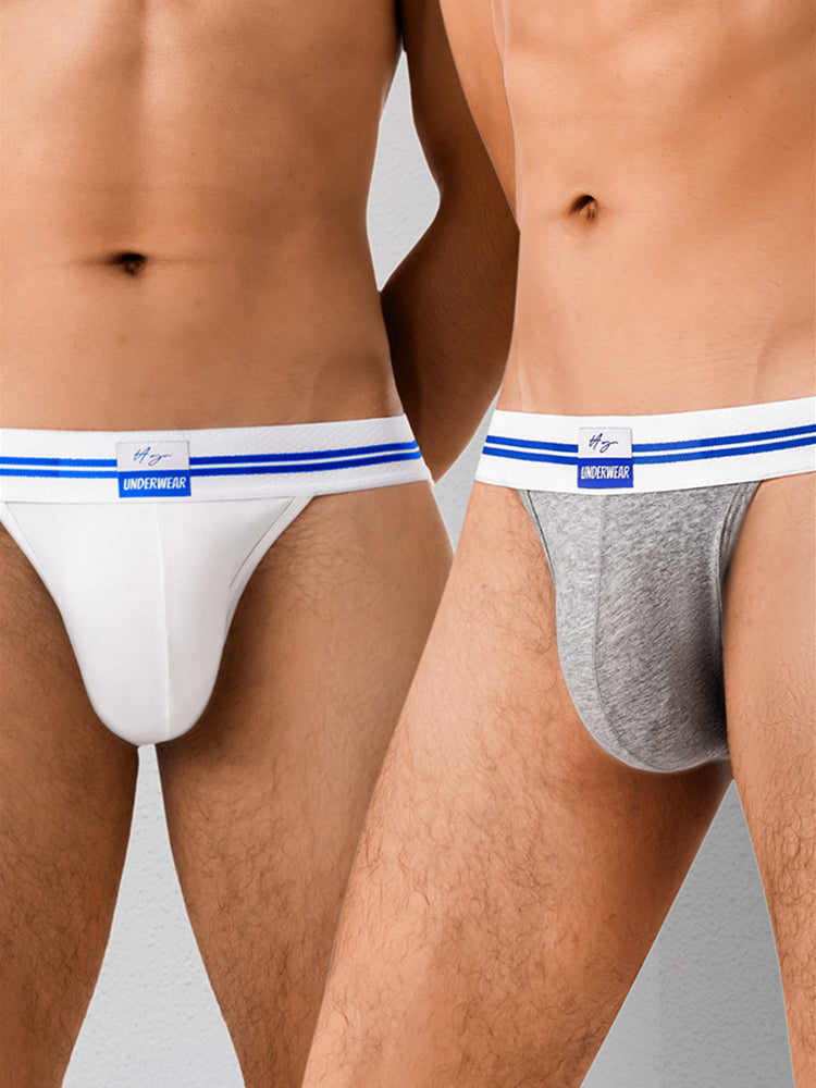 3-pack Men's Sexy High-cut Breathable Briefs | dmunderwear detail image 4