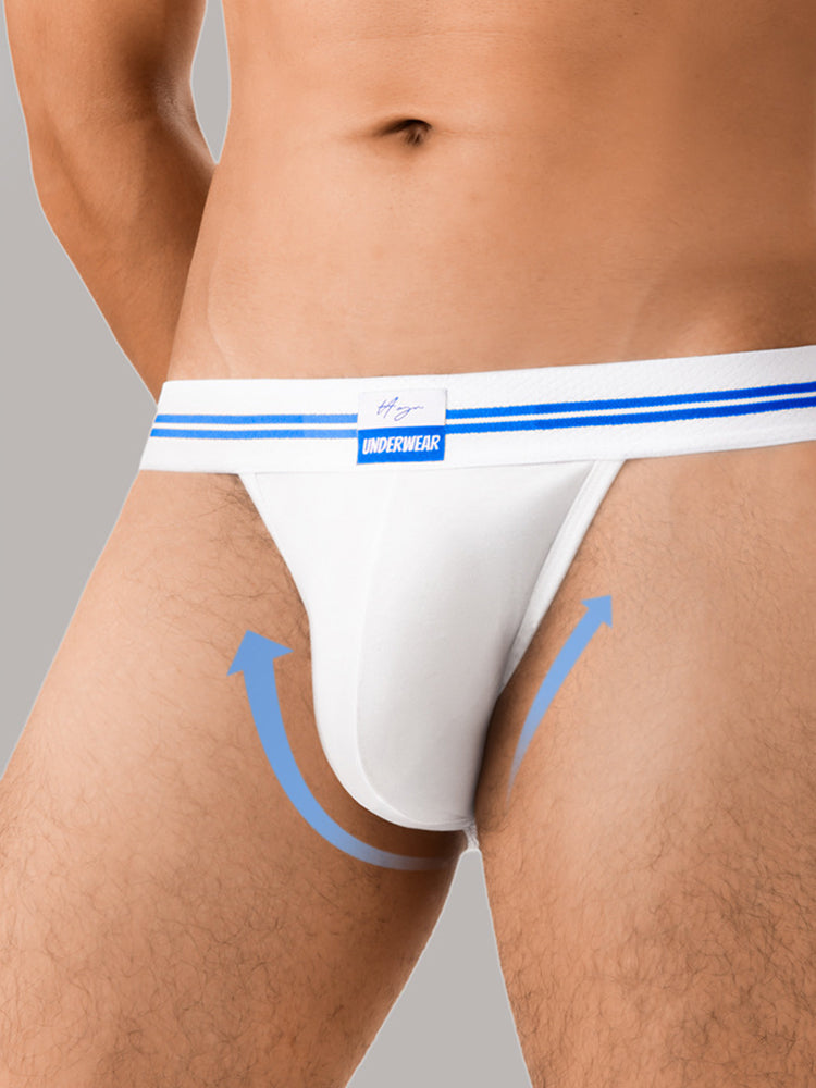 3-pack Men's Sexy High-cut Breathable Briefs | dmunderwear detail image 5