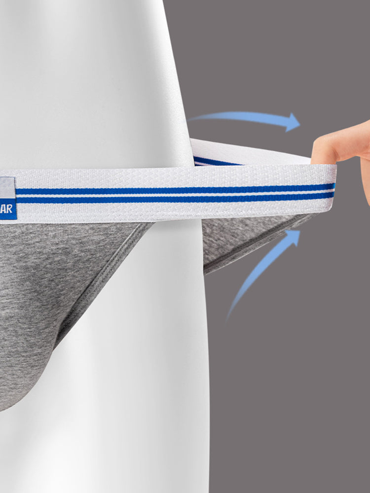 3-pack Men's Sexy High-cut Breathable Briefs | dmunderwear detail image 8