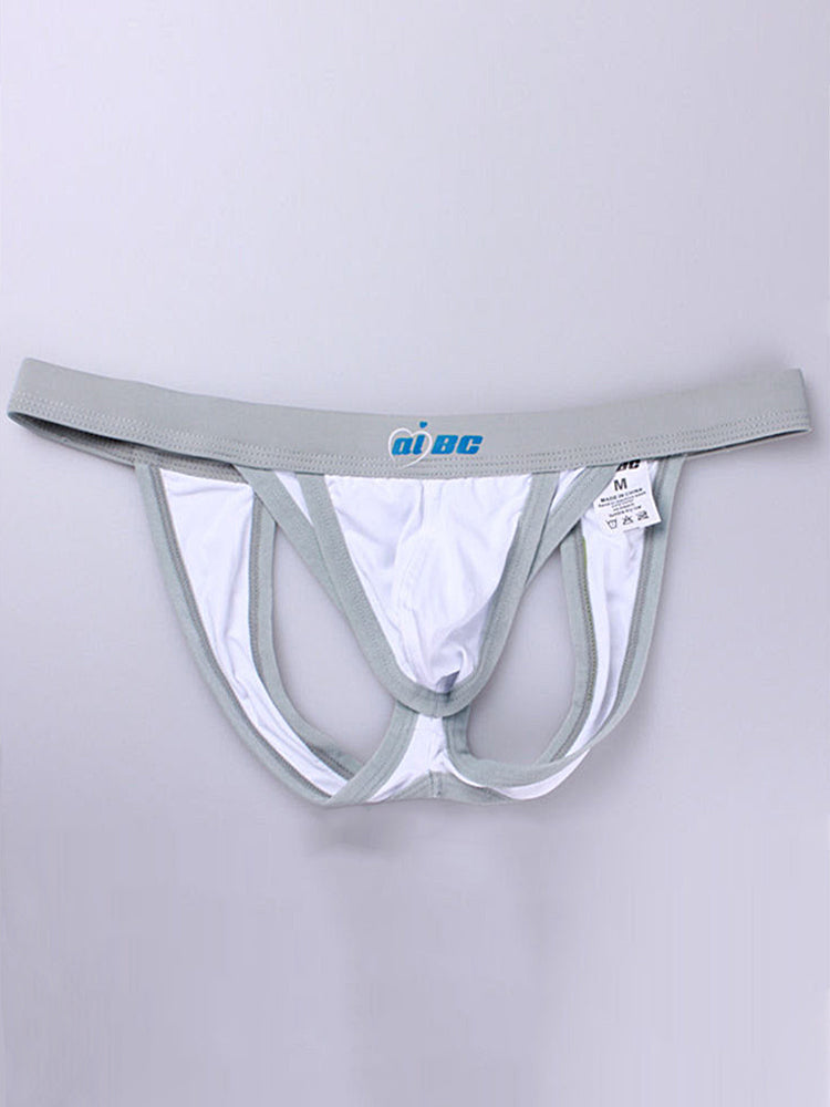 3 Pack Men's Sexy Ice Silk Stretch Fit Comfy Waistband Jockstrap | dmunderwear