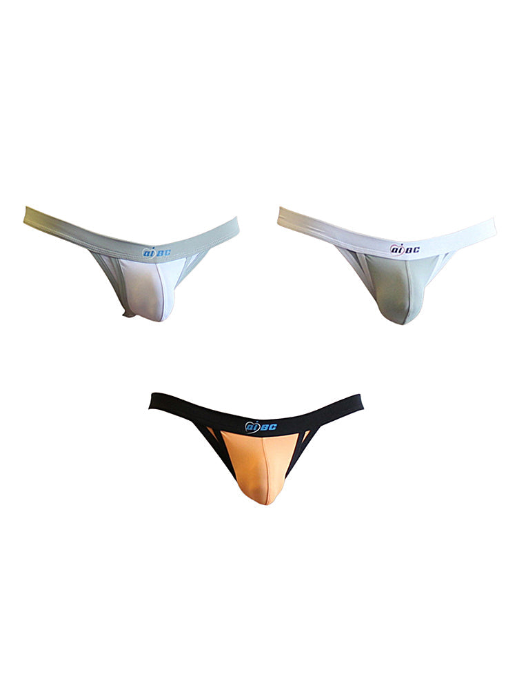 3 Pack Men's Sexy Ice Silk Stretch Fit Comfy Waistband Jockstrap | dmunderwear detail image 14