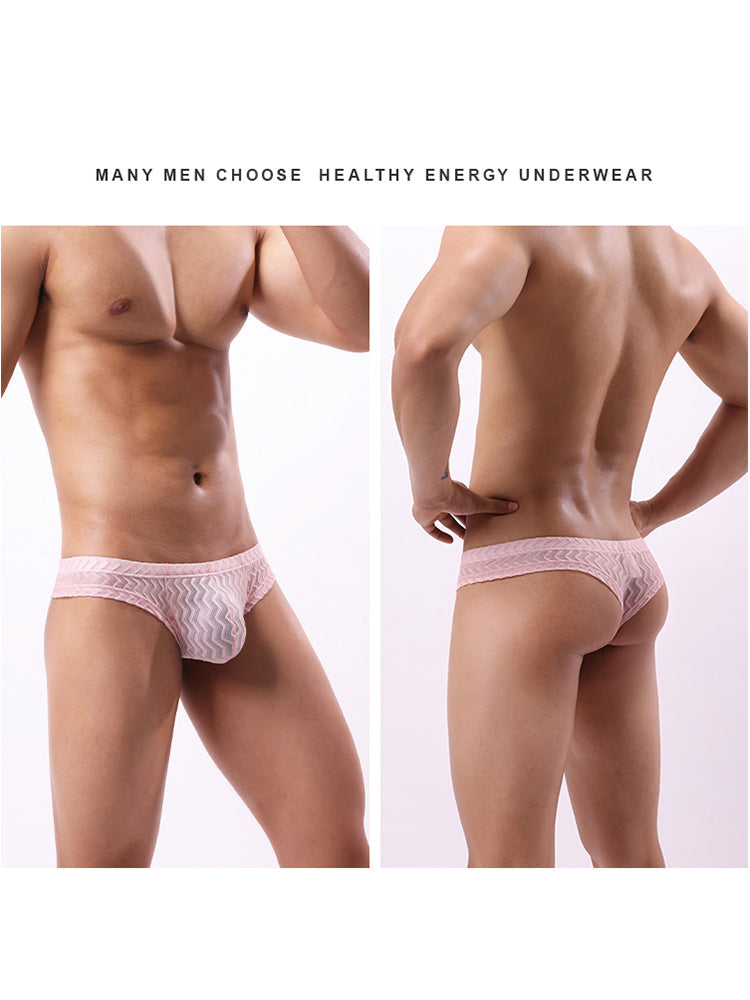 3-pack Men's Sexy Lace Thong | dmunderwear detail image 10