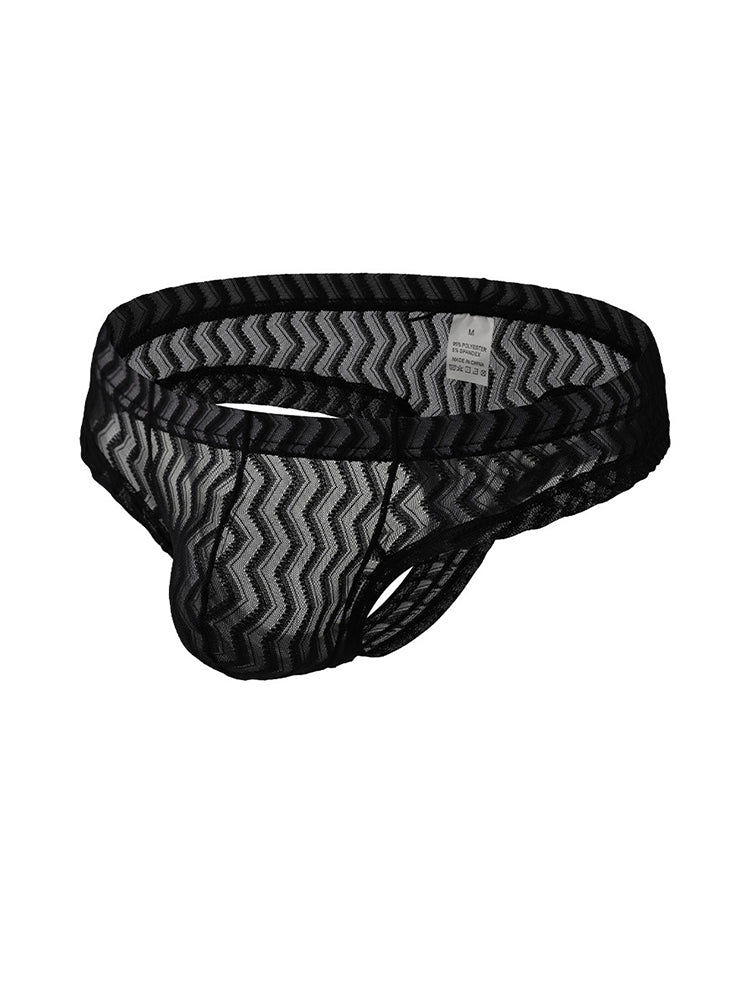 3-pack Men's Sexy Lace Thong | dmunderwear detail image 16