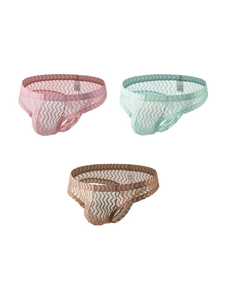 3-pack Men's Sexy Lace Thong | dmunderwear detail image 20